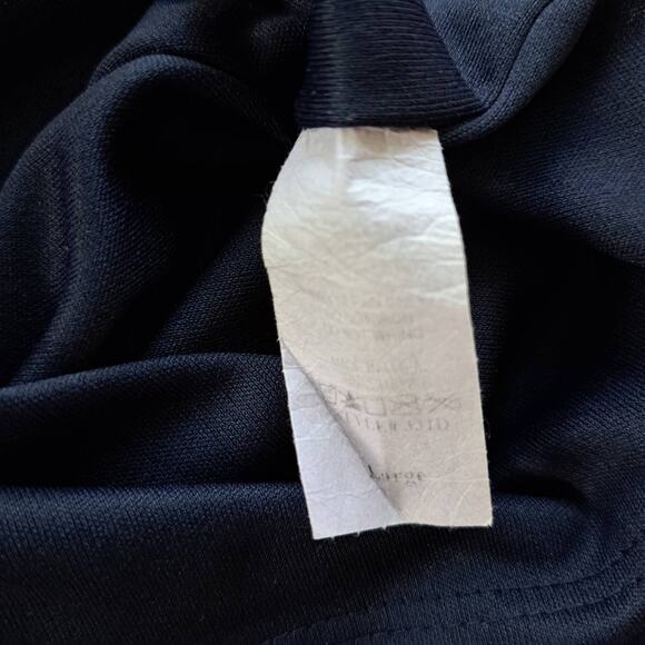 Judith March One-Shoulder Mini Dress Navy Blue & Orange Large (runs small) - Picture 6 of 7